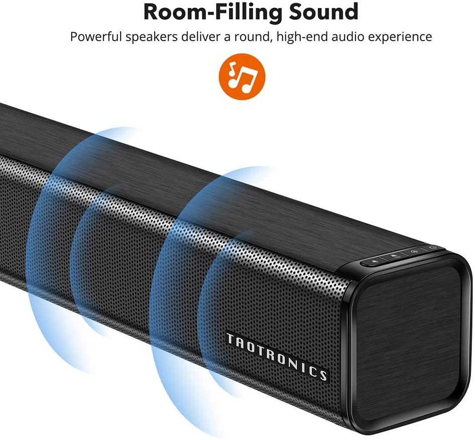 TV Sound Bar Three Equalizer Mode Audio Speaker-TaoTronics