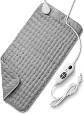 Sable 12x24" Heating Pad, Electric Heating Pad for Back, Shoulders, with Auto Shut-Off