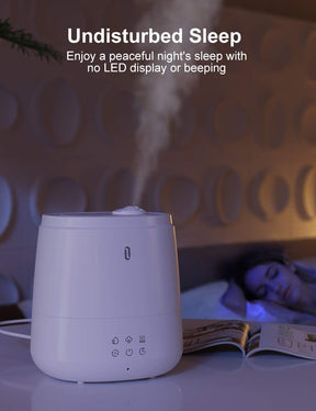 6L Humidifiers 046, Warm and Cool Mist Large Capacity Ultrasonic Humidifier